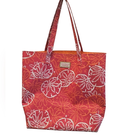 Lilly Pulitzer For Estee Lauder Pink Tote Bag - Picture 6 of 6